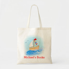 Kinderen met de naam id library canvas tas