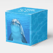 Kinderen met een goudmakerij met een goudmaaltijd bedankdoosjes (Voorkant Zijde)