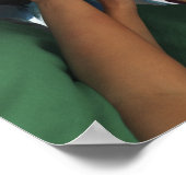 Kinderen met een recyclingteken poster (Hoek)