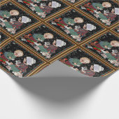  kinderen met een tijdelijke Tea Party Cadeaupapier (Hoek)