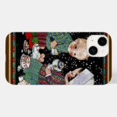 kinderen met een tijdelijke Tea Party Case-Mate iPhone Case (Achterkant (horizontaal))