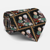  kinderen met een tijdelijke Tea Party Stropdas (Opgerold)