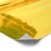 Kinderen met flap en speel door het strand poster (Hoek)