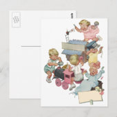  kinderen met flauwvallen met Speelgoed Briefkaart (Voorkant / Achterkant)