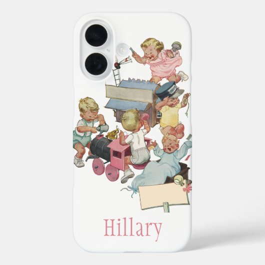  kinderen met flauwvallen met Speelgoed Case-Mate iPhone Case (Achterkant)