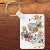  kinderen met flauwvallen met Speelgoed Sleutelhanger (Voorkant)