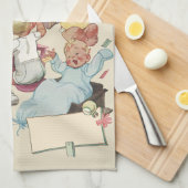  kinderen met flauwvallen met Speelgoed Theedoek (Quarter Fold)