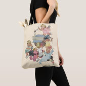 kinderen met flauwvallen met Speelgoed Tote Bag (Dichtbij)