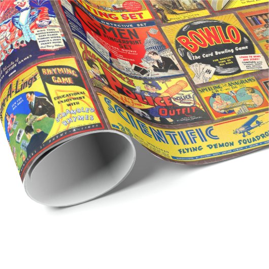 KINDEREN MET  KINDEREN KOPEN KORTKOELPAPIER CADEAUPAPIER (Rol Hoek)