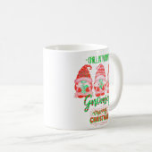 KINDEREN MET MIJN GNOMIES grappige kerst Koffiemok (Voorkant rechts)