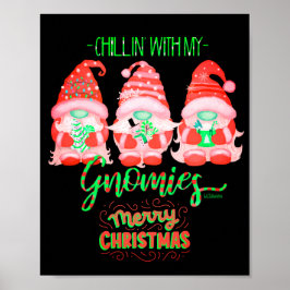KINDEREN MET MIJN GNOMIES grappige kerst Poster