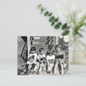 Kinderen met Puppies Briefkaart (Staand voorkant)