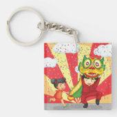 Kinderen met Sleutelhanger (Voorkant)