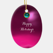 KINDEREN MET SNOWMAN KERAMISCH ORNAMENT (Achterkant)