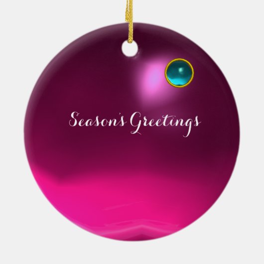 KINDEREN MET SNOWMAN KERAMISCH ORNAMENT (Achterkant)