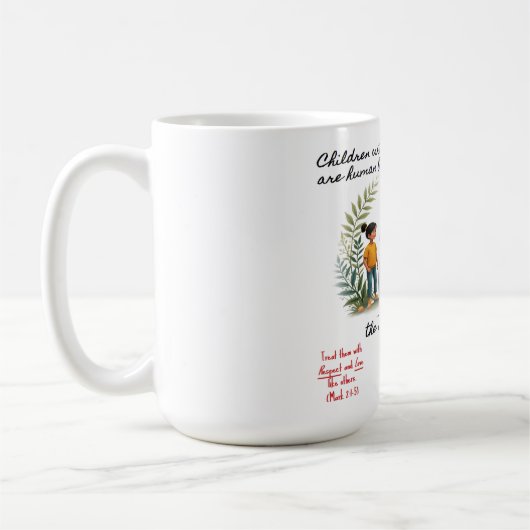 Kinderen met speciale behoeften Klassieke Mok (Links)