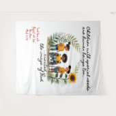 Kinderen met speciale behoeften Tapestry Wandkleed (Voorkant (horizontaal))