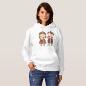 Kinderen met speelgoed hoodie (Voorkant volledig)