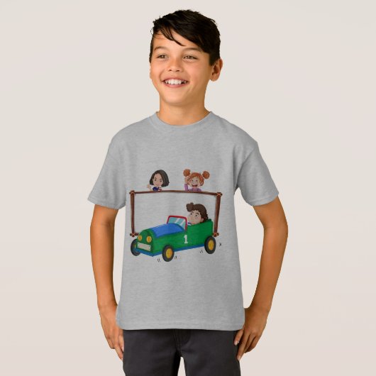 Kinderen met T-shirt (Voorkant volledig)