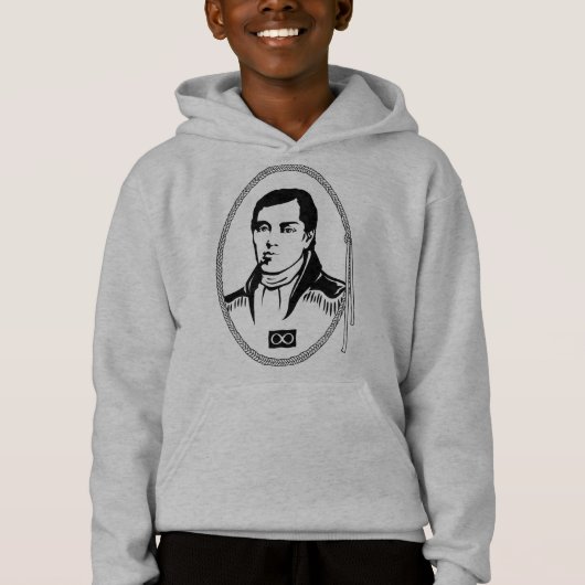Kinderen Metis Hoodie Cuthbert Grant Metis Sweatsh (Voorkant)