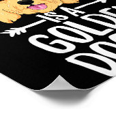 Kinderen Mijn Broer Is Een Goldendoodle Poster (Hoek)
