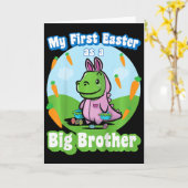 Kinderen Mijn eerste Pasen als grote broer Schatti Kaart (Gele Bloem)