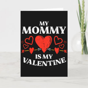 Kinderen Mijn mammie is mijn Valentijn Baby jongen Kaart