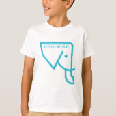 Kinderen MMNH Blue Elephant T-Shirt (Voorkant)