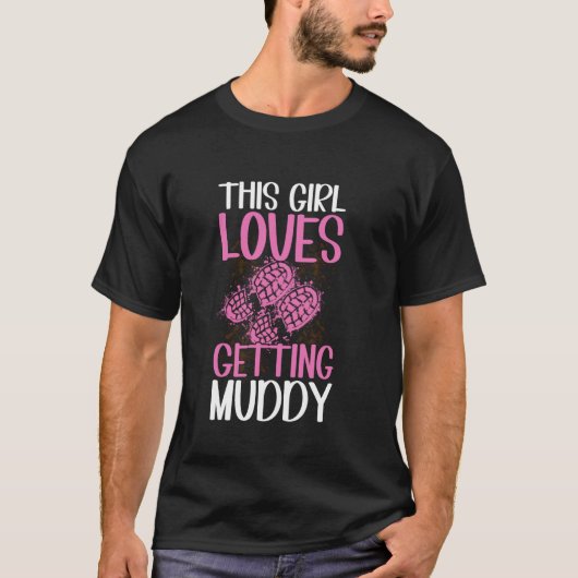 Kinderen modderloop t-shirt (Voorkant)