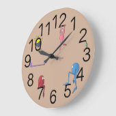Kinderen Monster Clock Grote Klok (Hoek)