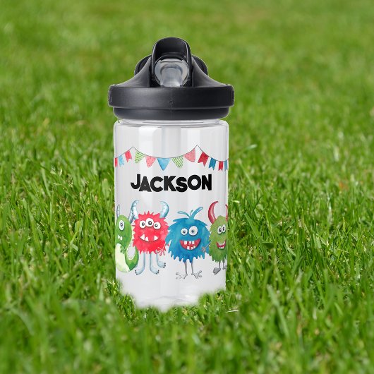 Kinderen Monsters Foto Waterfles