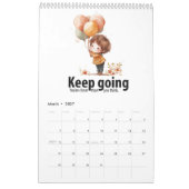 Kinderen motivatie quotes kalender (Mar 2027)