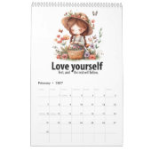 Kinderen motivatie quotes kalender (Feb 2027)