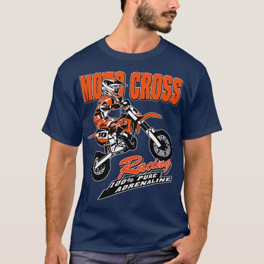 Kinderen Motorcross Vuilfiets Kinder MX T-shirt (Voorkant)