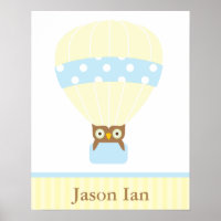 Kinderen Muur Kunst Heet Luchtballon