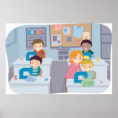 Kinderen Naailes Fun Ambacht en Leren Poster (Voorkant)