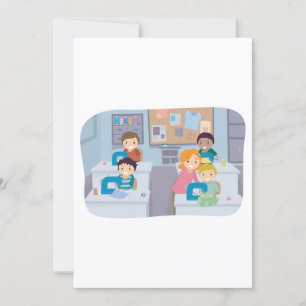Kinderen Naailes Leuke Ambachten en Leren Kaart