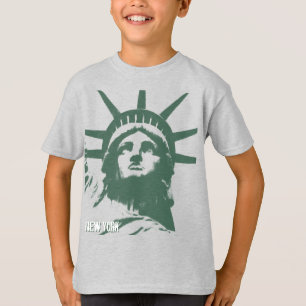 Kinderen New York Shirt Vrijheidsbeeld Shirt