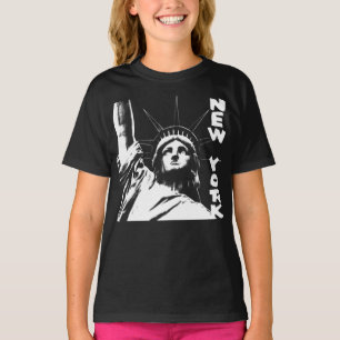 Kinderen New York T-shirt Organic Statue of Libert