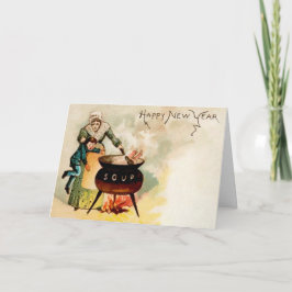  Kinderen - Nieuwjaar Feestdagen Kaart