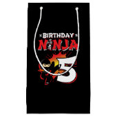 Kinderen Ninja Birthday Party Gift - 5 jaar oud Klein Cadeauzakje (Voorkant)