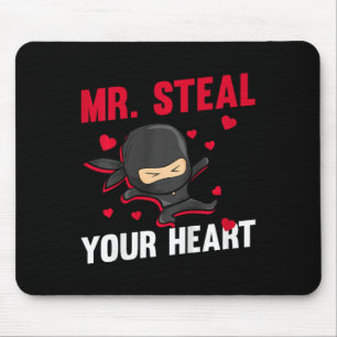 Kinderen Ninja Mijnheer steelt je hart Peuter Jong Muismat