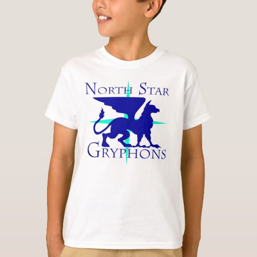 Kinderen North Star Griffins T-Shirt (Voorkant)