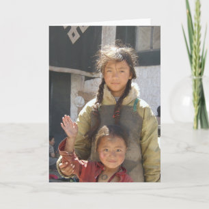 Kinderen Notecard- van de Stichting van Terma de Kaart