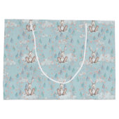 Kinderen Obey Uw Ouders - Kol. 3:20 - Blauw Groot Cadeauzakje (Achterkant)