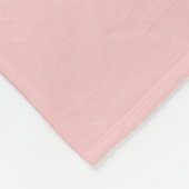 Kinderen Obey Uw Ouders - Kol. 3:20 Roze Fleece Deken (Hoek)