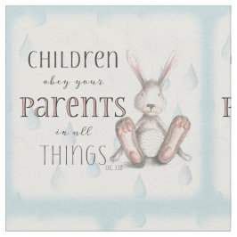 Kinderen Obey Uw Ouders - Kol. 3:20 Stof