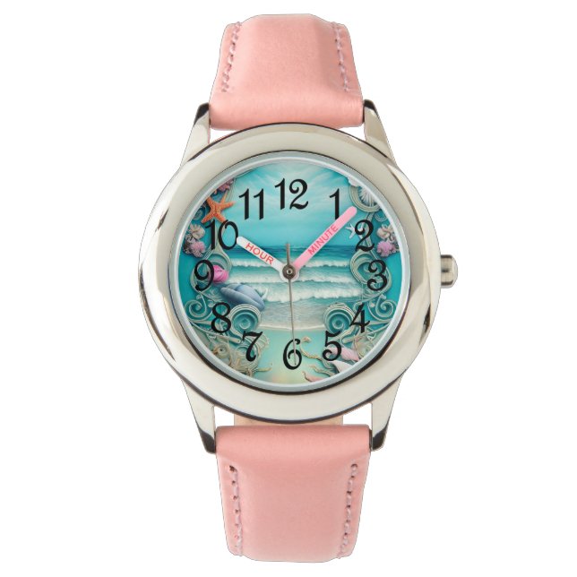 Kinderen Oceaanbries  Horloge (Voorkant)