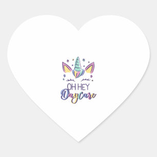 Kinderen Oh Hey Dagopvang Sfeer Eerste Dag Van Dag Hart Sticker