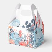 Kinderen onder de Zee van de vogeldag Bedankdoosjes (Achterkant)